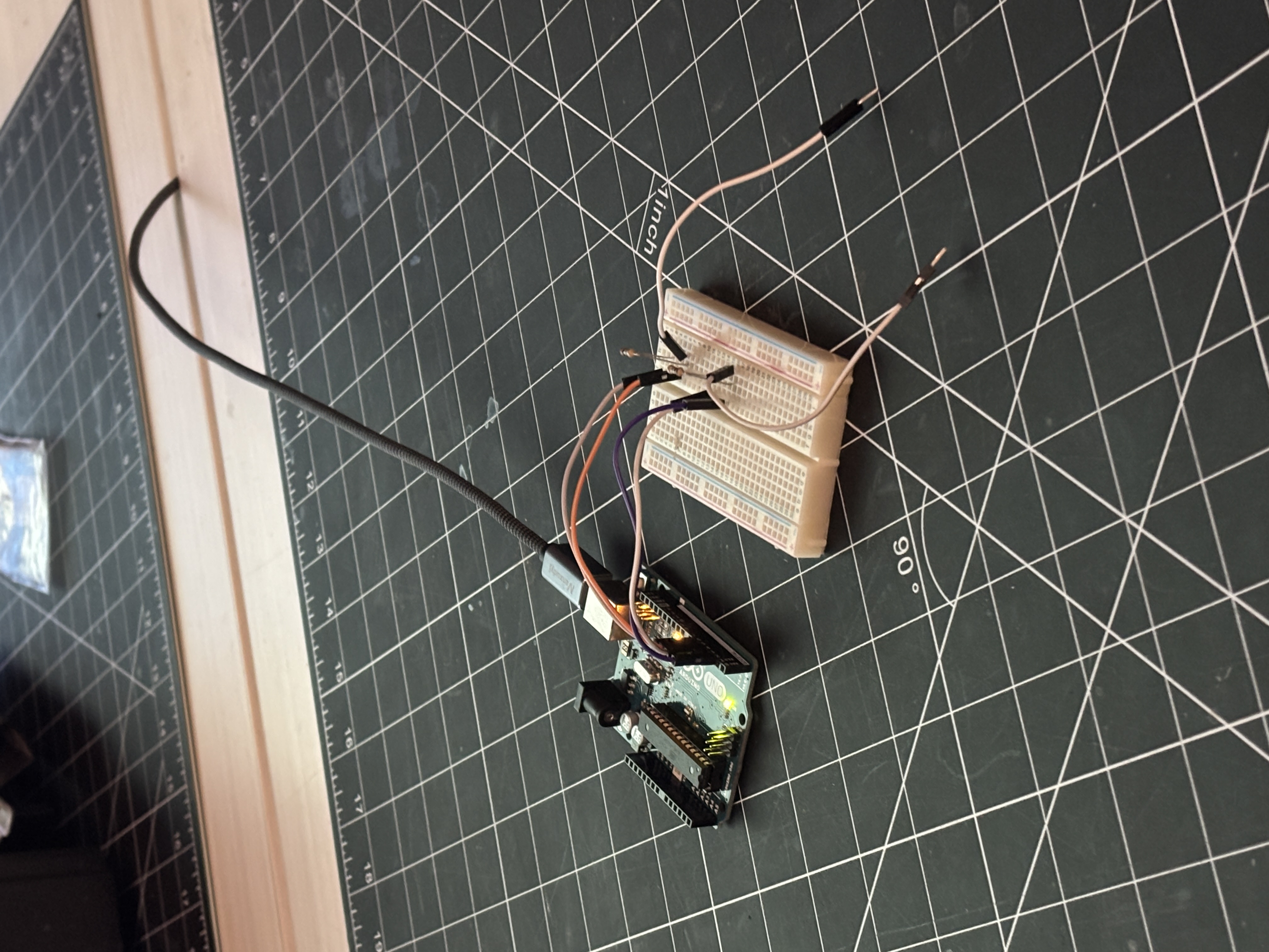 The circuitry for Capacitive Touch